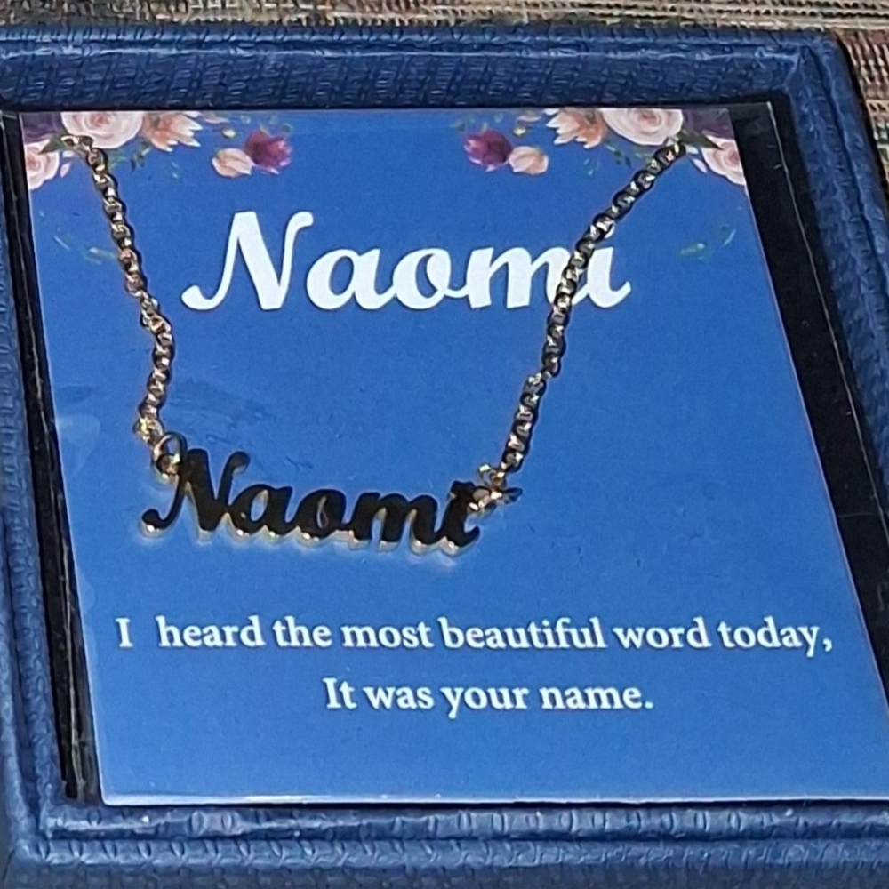 Personlized Naomi Necklace